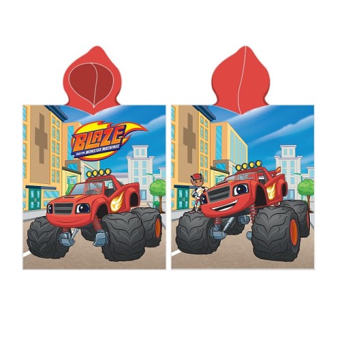 Blaze City beach towel poncho 55x110 cm