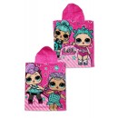 LOL Surprise beach towel poncho 50*115 cm