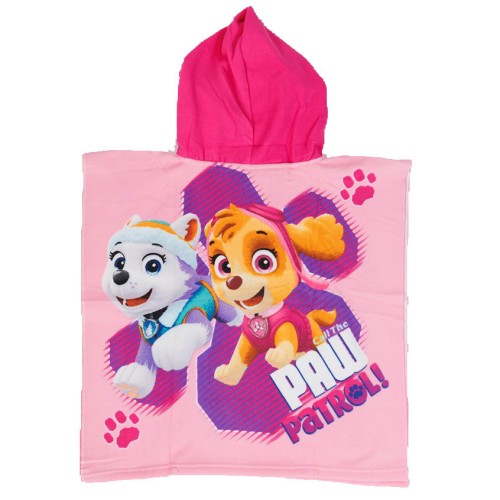 Paw Patrol Beach Towel Poncho 55x110 cm (Fast Dry)