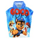 Paw Patrol Good Pups beach towel poncho 55x110 cm (Fast Dry)