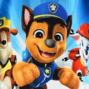 Paw Patrol Good Pups beach towel poncho 55x110 cm (Fast Dry)