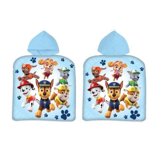 Paw Patrol beach towel poncho 50*100cm
