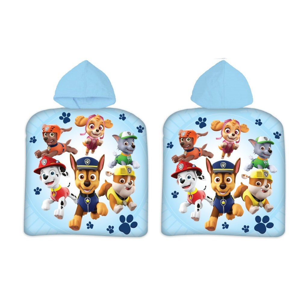 Paw Patrol beach towel poncho 50*100cm