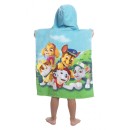 Paw Patrol Team beach towel poncho 50x115cm