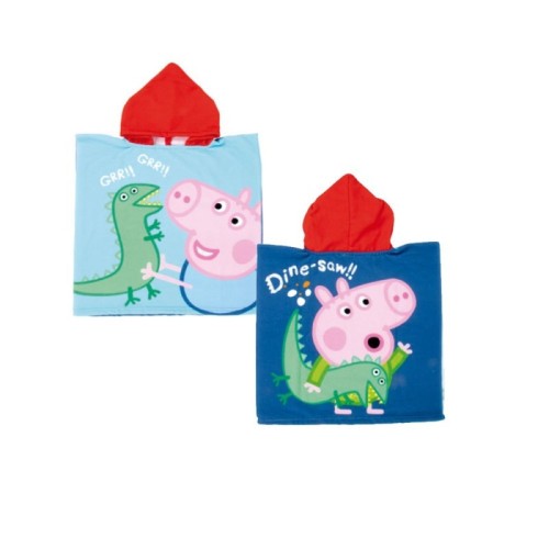 Peppa Pig Dine-saw beach towel poncho 55x110 cm