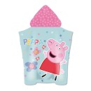Peppa Pig Flower beach towel poncho 55x110cm (fast dry)
