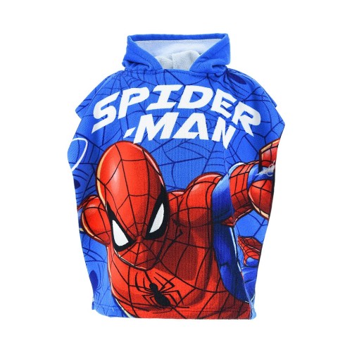 Spiderman beach towel poncho 55x110 cm (Fast Dry)