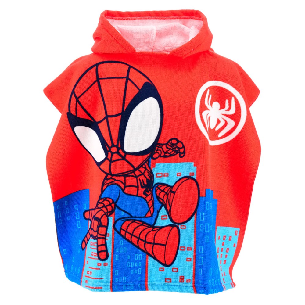 Spiderman Spidey beach towel poncho 55x110 cm (Fast Dry)