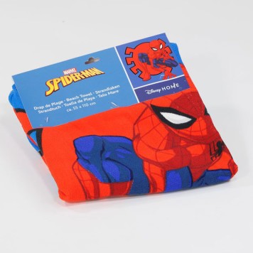 Spiderman beach towel poncho 55x110 cm (Fast Dry)