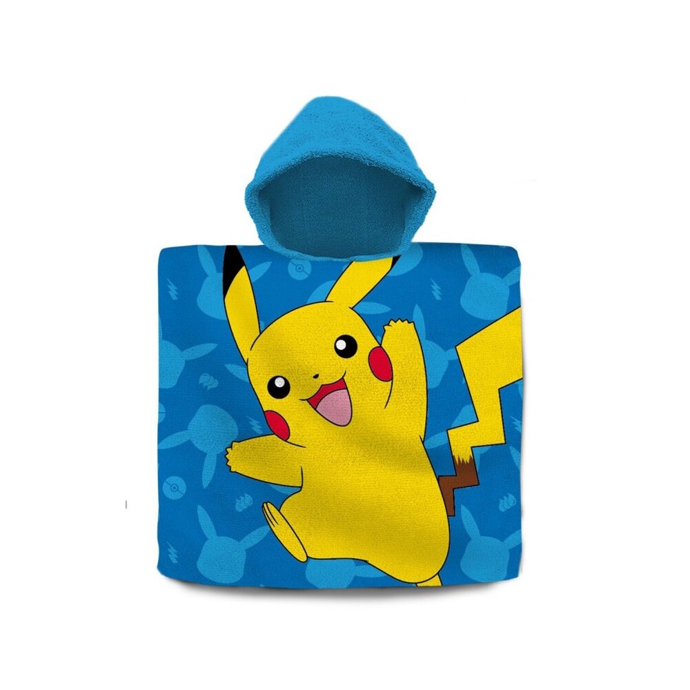 Pokémon Blue beach towel poncho 60x120 cm