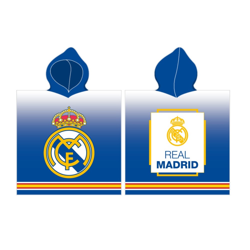 Real Madrid La Liga beach towel poncho 55x110 cm
