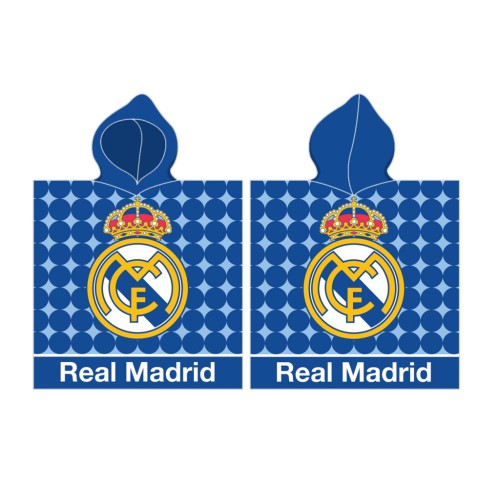 Real Madrid Los Blancos beach towel poncho 55x110 cm (Fast Dry)