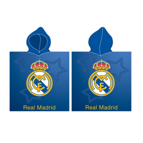 Real Madrid Star beach towel poncho 55x110 cm (Fast Dry)