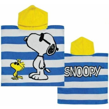Snoopy beach towel poncho 50x100 cm