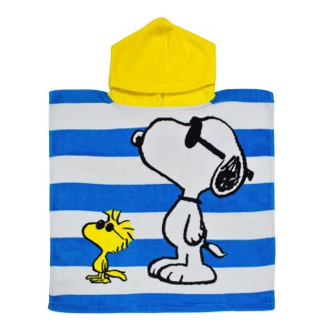 Snoopy beach towel poncho 50x100 cm