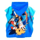 Sonic the Hedgehog Speed beach towel poncho 55x110 cm (Fast Dry)