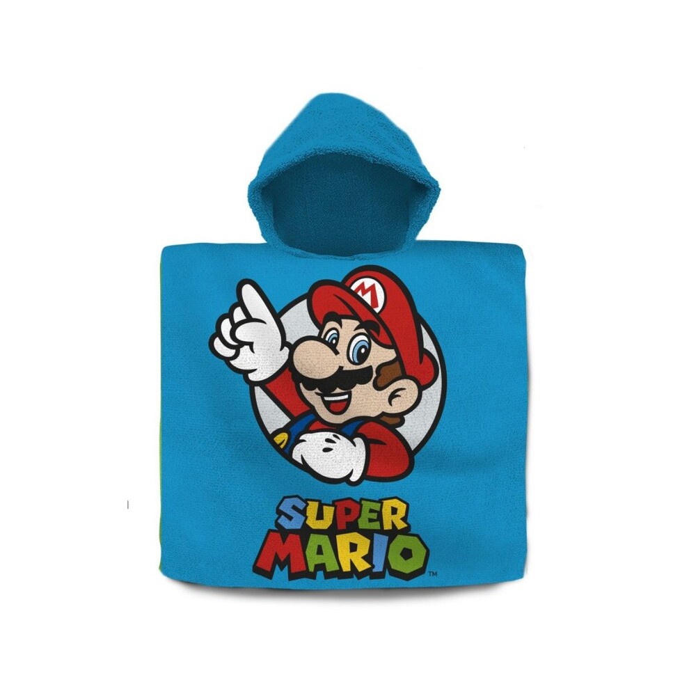Super Mario Victory Beach towel poncho 60x120 cm