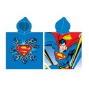 Superman Chain beach towel poncho 55x110 cm