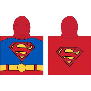 Superman beach towel poncho 55*110cm (Fast Dry)