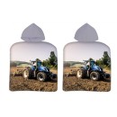 Tractor beach towel poncho 50*100cm