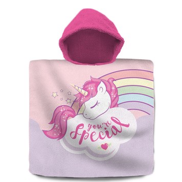 Unicorn Special beach towel poncho 60x120 cm