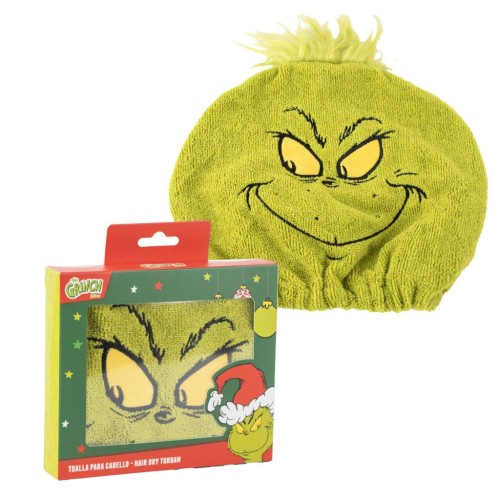 The Grinch Mischief hair towel