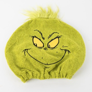The Grinch Mischief hair towel