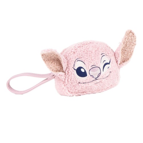 Disney Lilo and Stitch Angel fleece toiletry bag 15 cm