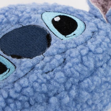 Disney Lilo and Stitch Blue fleece cosmetic bag 18 cm