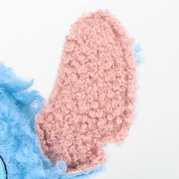 Disney Lilo and Stitch Blue fleece cosmetic bag 18 cm