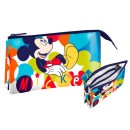Disney Mickey  kids toiletry bag, pencil case 3 compartments