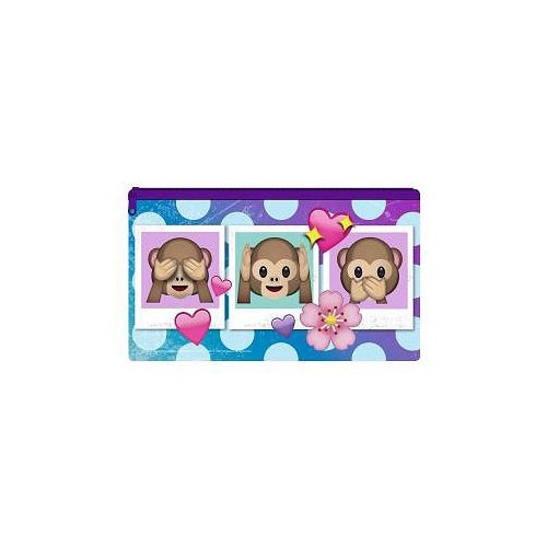Emoji  Dots kids pouch, pencil case