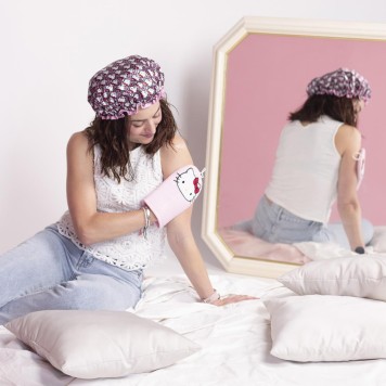 Hello Kitty shower cap