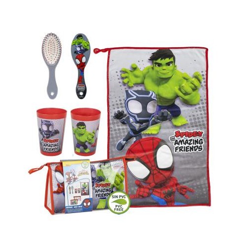 Spiderman Spidey cleanliness kit set