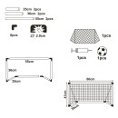 Football Net soccer goal set with ball