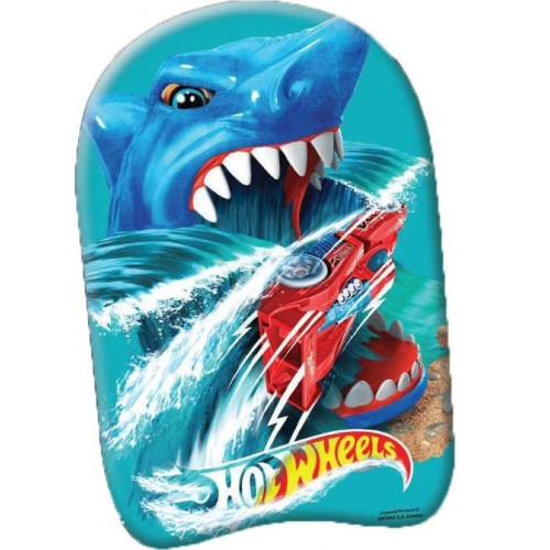 Hot Wheels Shark kickboard, swimming board 45 cm