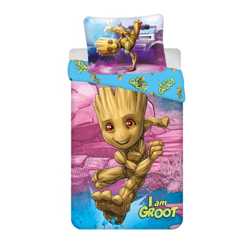 Guardians of the Galaxy  I am Groot I am Groot bedding set 140x200cm, 70x90 cm