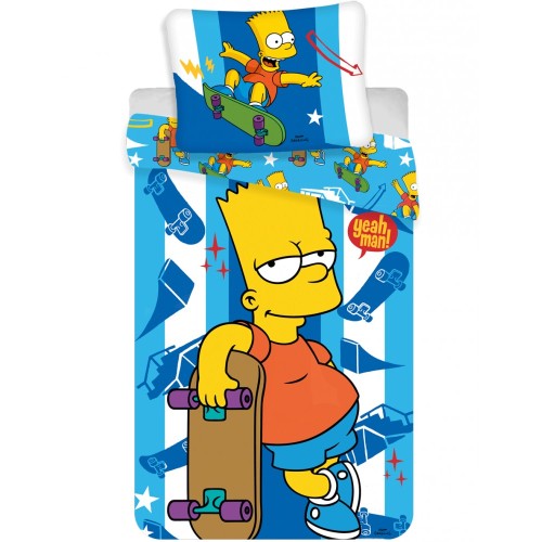 The Simpsons bed linen 140×200cm, 70×90 cm