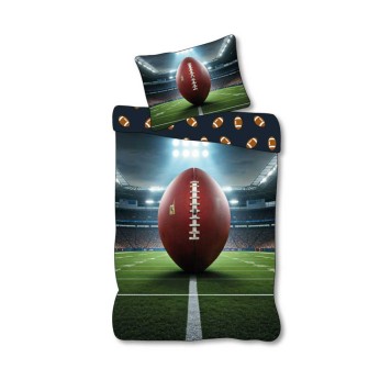 Sport Field American Football Bedding Set 140×200cm, 70×90 cm