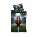 Sport Field American Football Bedding Set 140×200cm, 70×90 cm