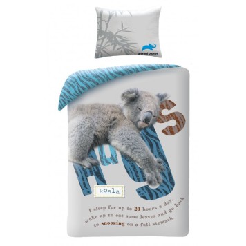 Animal Planet Koala Hugs bedding set 140×200cm, 70×90 cm