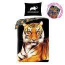 Animal Planet Tiger bedding set 140×200cm, 70×90 cm