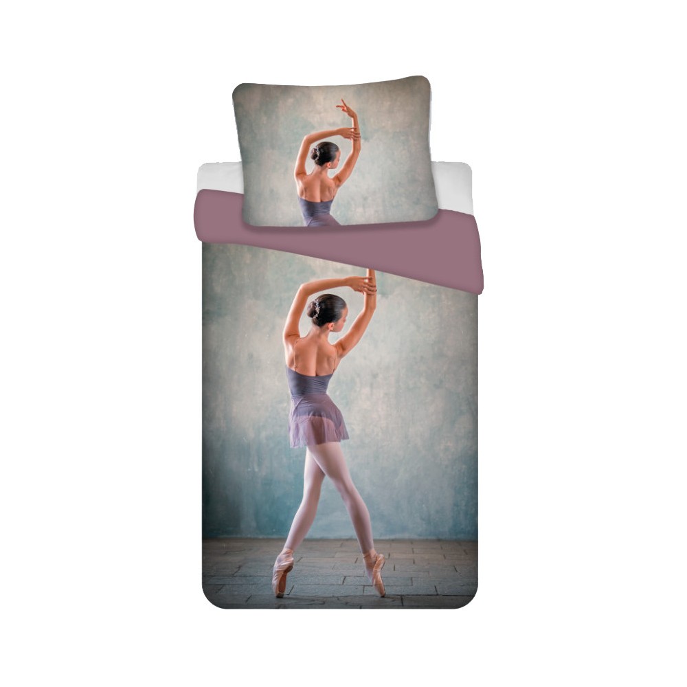 Ballet Ballerina bedding set 140×200cm, 60×63 cm