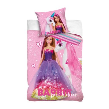 Barbie Dream bedding set 140×200cm, 70x90 cm