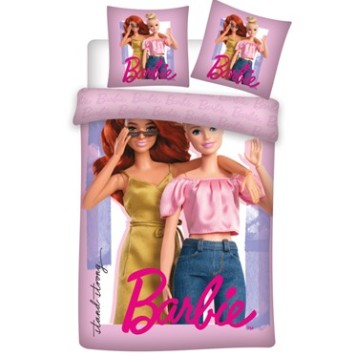 Barbie Duo bedding set 135×200cm, 80×80 cm