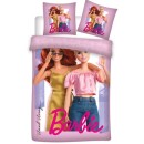 Barbie Duo bedding set 135×200cm, 80×80 cm