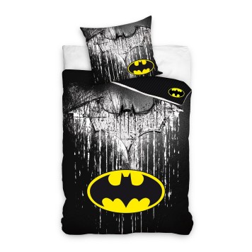Batman Shadowfall bed linen 140×200cm, 65x65 cm