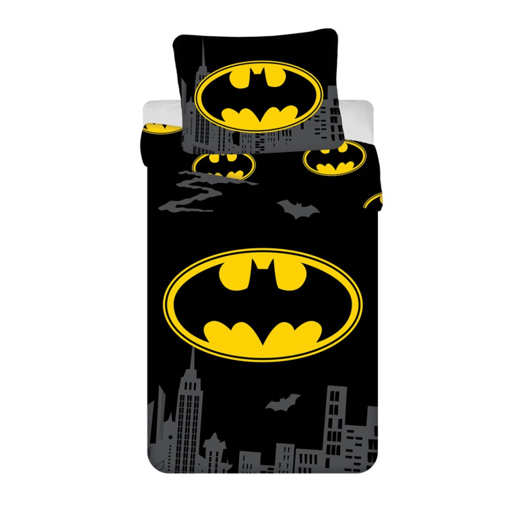 Batman The Emblem Bedding Set 140×200cm, 70x90 cm