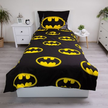 Batman The Emblem Bedding Set 140×200cm, 70x90 cm