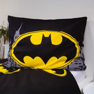 Batman The Emblem Bedding Set 140×200cm, 70x90 cm